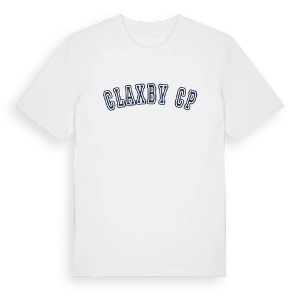 Claxby CP college t-shirt – ekologisk bomull t-shirt från Pinshirt