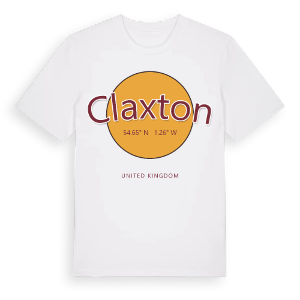 Claxton cirkel t-shirt – ekologisk bomull t-shirt från Pinshirt