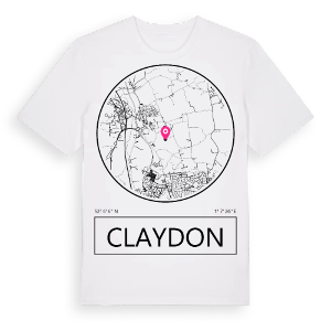 Claydon t-shirt – ekologisk bomull t-shirt från Pinshirt