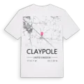 Claypole karta t-shirt