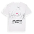 Clenchwarton karta t-shirt