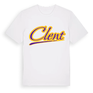 Clent baseball t-shirt – ekologisk bomull t-shirt från Pinshirt