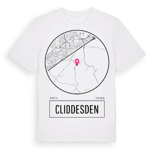 Cliddesden t-shirt – ekologisk bomull t-shirt från Pinshirt