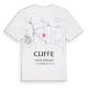 Cliffe karta t-shirt