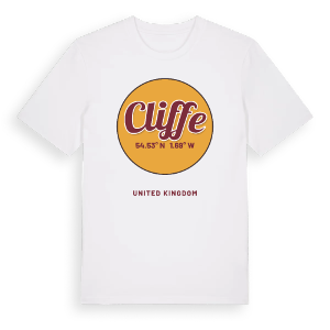 Cliffe cirkel t-shirt – ekologisk bomull t-shirt från Pinshirt