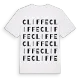 Cliffe ordlek t-shirt