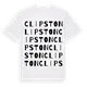Clipston ordlek t-shirt