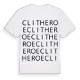 Clitheroe ordlek t-shirt