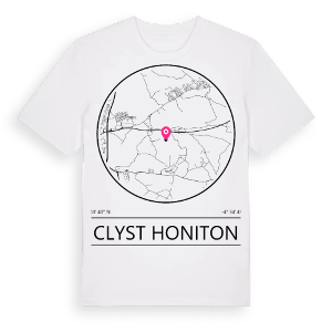 Clyst Honiton t-shirt – ekologisk bomull t-shirt från Pinshirt