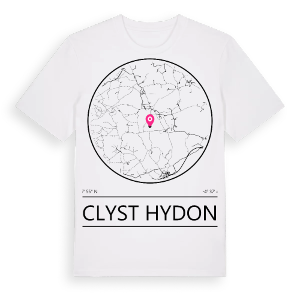 Clyst Hydon t-shirt – ekologisk bomull t-shirt från Pinshirt