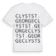 Clyst St. George ordlek t-shirt