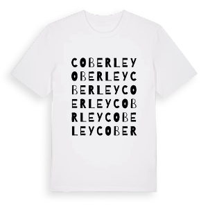 Coberley ordlek t-shirt – ekologisk bomull t-shirt från Pinshirt