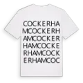 Cockerham ordlek t-shirt
