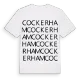 Cockerham ordlek t-shirt