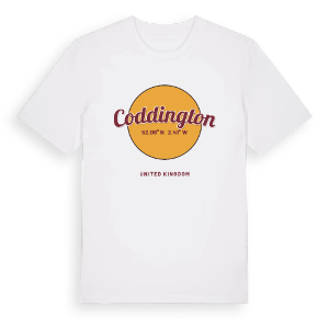 Coddington cirkel t-shirt – ekologisk bomull t-shirt från Pinshirt