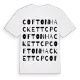 Cofton Hackett CP ordlek t-shirt