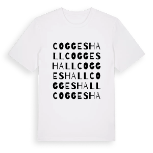 Coggeshall ordlek t-shirt – ekologisk bomull t-shirt från Pinshirt