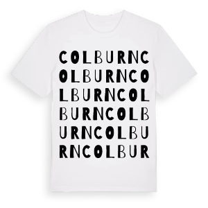 Colburn ordlek t-shirt – ekologisk bomull t-shirt från Pinshirt