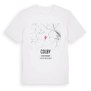 Colby karta t-shirt – ekologisk bomull t-shirt från Pinshirt