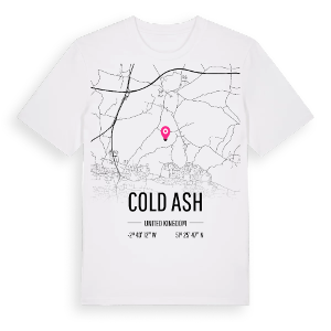 Cold Ash karta t-shirt – ekologisk bomull t-shirt från Pinshirt