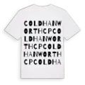 Cold Hanworth CP ordlek t-shirt
