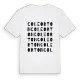 Coleorton ordlek t-shirt