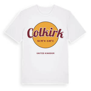 Colkirk cirkel t-shirt – ekologisk bomull t-shirt från Pinshirt