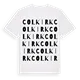 Colkirk ordlek t-shirt