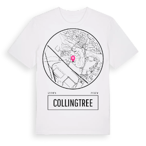 Collingtree t-shirt – ekologisk bomull t-shirt från Pinshirt