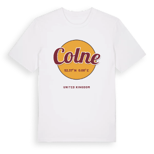 Colne cirkel t-shirt – ekologisk bomull t-shirt från Pinshirt