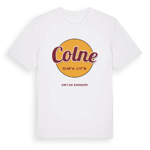 Colne cirkel t-shirt – ekologisk bomull t-shirt från Pinshirt