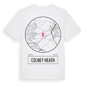 Colney Heath t-shirt – ekologisk bomull t-shirt från Pinshirt