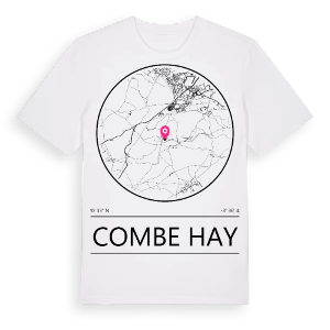 Combe Hay t-shirt – ekologisk bomull t-shirt från Pinshirt
