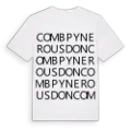 Combpyne Rousdon ordlek t-shirt