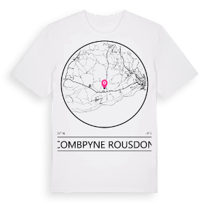 Combpyne Rousdon t-shirt – ekologisk bomull t-shirt från Pinshirt