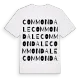 Commondale ordlek t-shirt