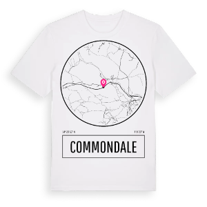 Commondale t-shirt – ekologisk bomull t-shirt från Pinshirt