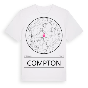 Compton t-shirt – ekologisk bomull t-shirt från Pinshirt