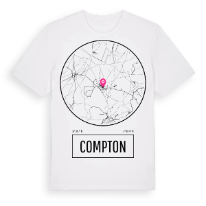 Compton t-shirt – ekologisk bomull t-shirt från Pinshirt