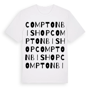 Compton Bishop ordlek t-shirt – ekologisk bomull t-shirt från Pinshirt