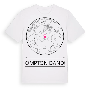 Compton Dando t-shirt – ekologisk bomull t-shirt från Pinshirt