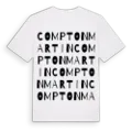 Compton Martin ordlek t-shirt
