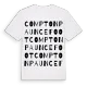 Compton Pauncefoot ordlek t-shirt