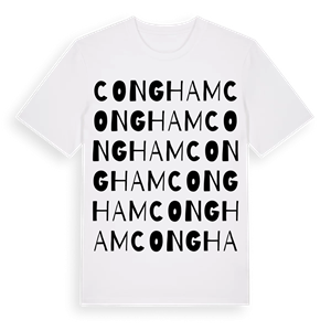 Congham ordlek t-shirt – ekologisk bomull t-shirt från Pinshirt