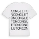 Congleton ordlek t-shirt