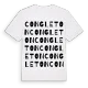 Congleton ordlek t-shirt