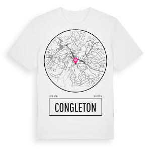 Congleton t-shirt – ekologisk bomull t-shirt från Pinshirt