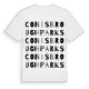 Conisbrough Parks ordlek t-shirt