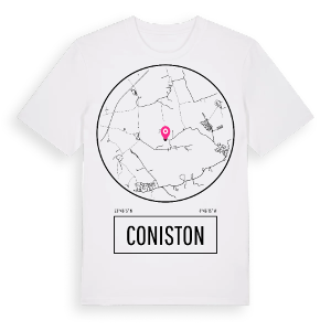 Coniston t-shirt – ekologisk bomull t-shirt från Pinshirt