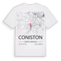 Coniston karta t-shirt